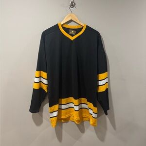 Vintage WinWell Boston Bruins Blank NHL Hockey Jersey